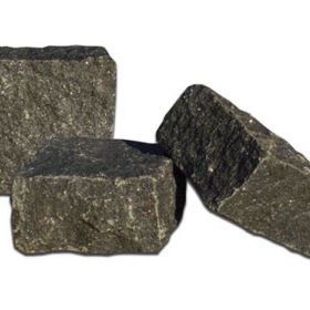 Δάπεδα: Κυβόλιθοι Μαύρος Γρανίτης 10x10x5